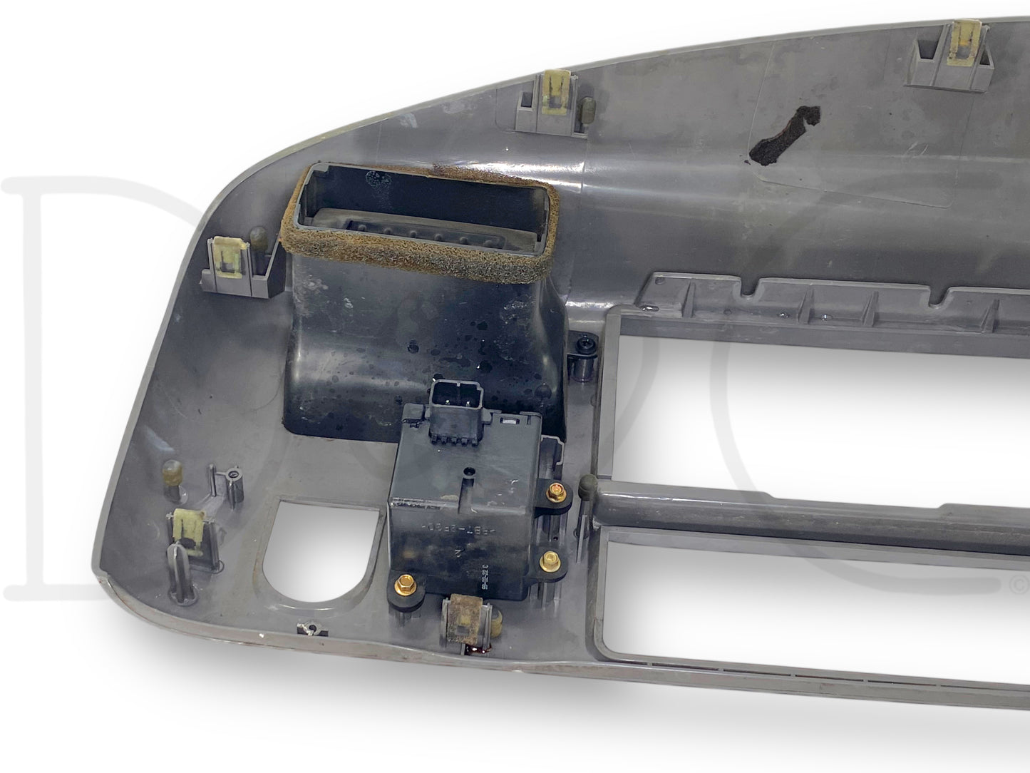 99-04 Ford F250 F350 Super Duty Dash Bezel Radio Cluster Trim Panel Gray *Blem*