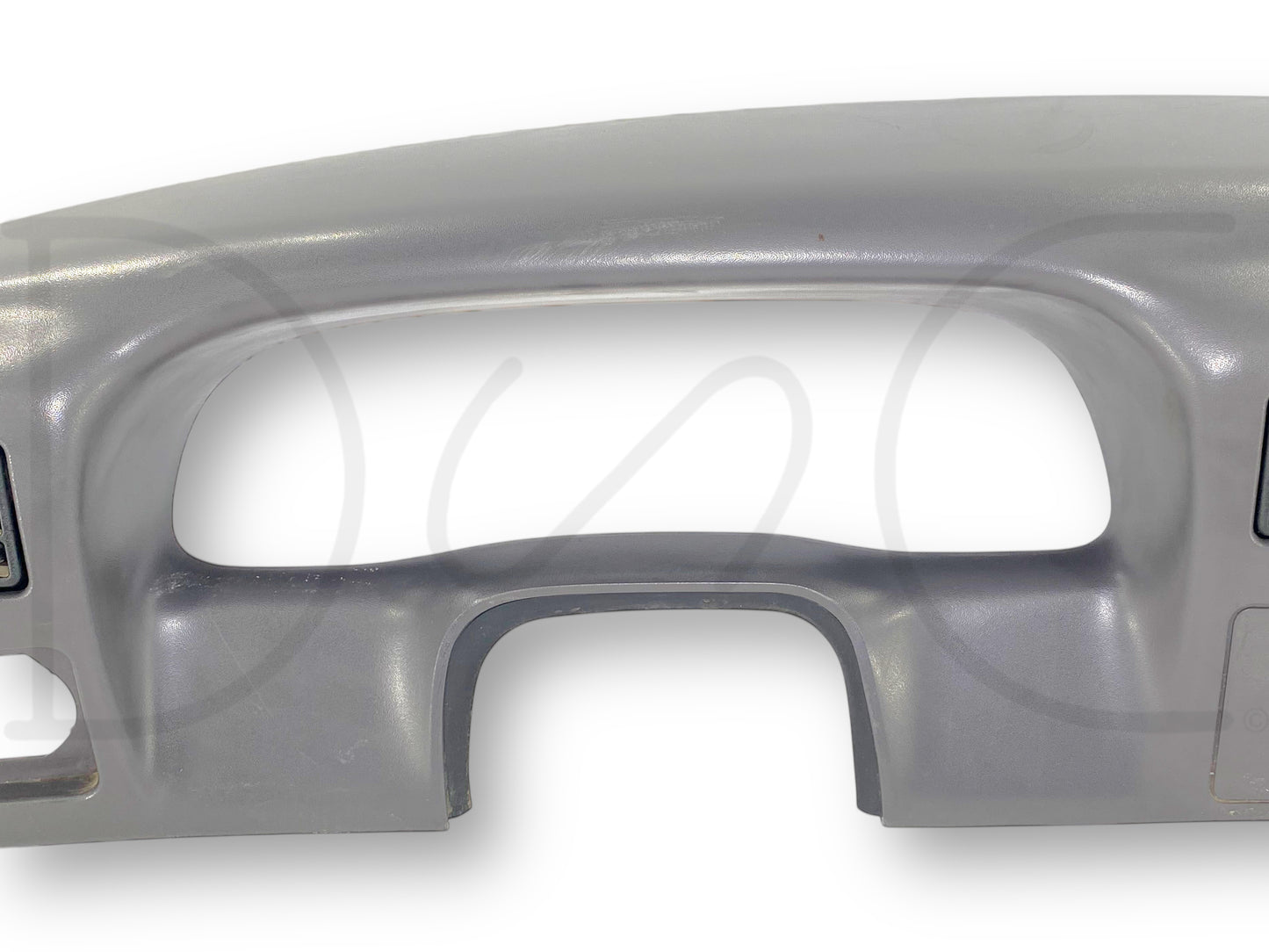 99-04 Ford F250 F350 Super Duty Dash Bezel Radio Cluster Trim Panel Gray *Blem*