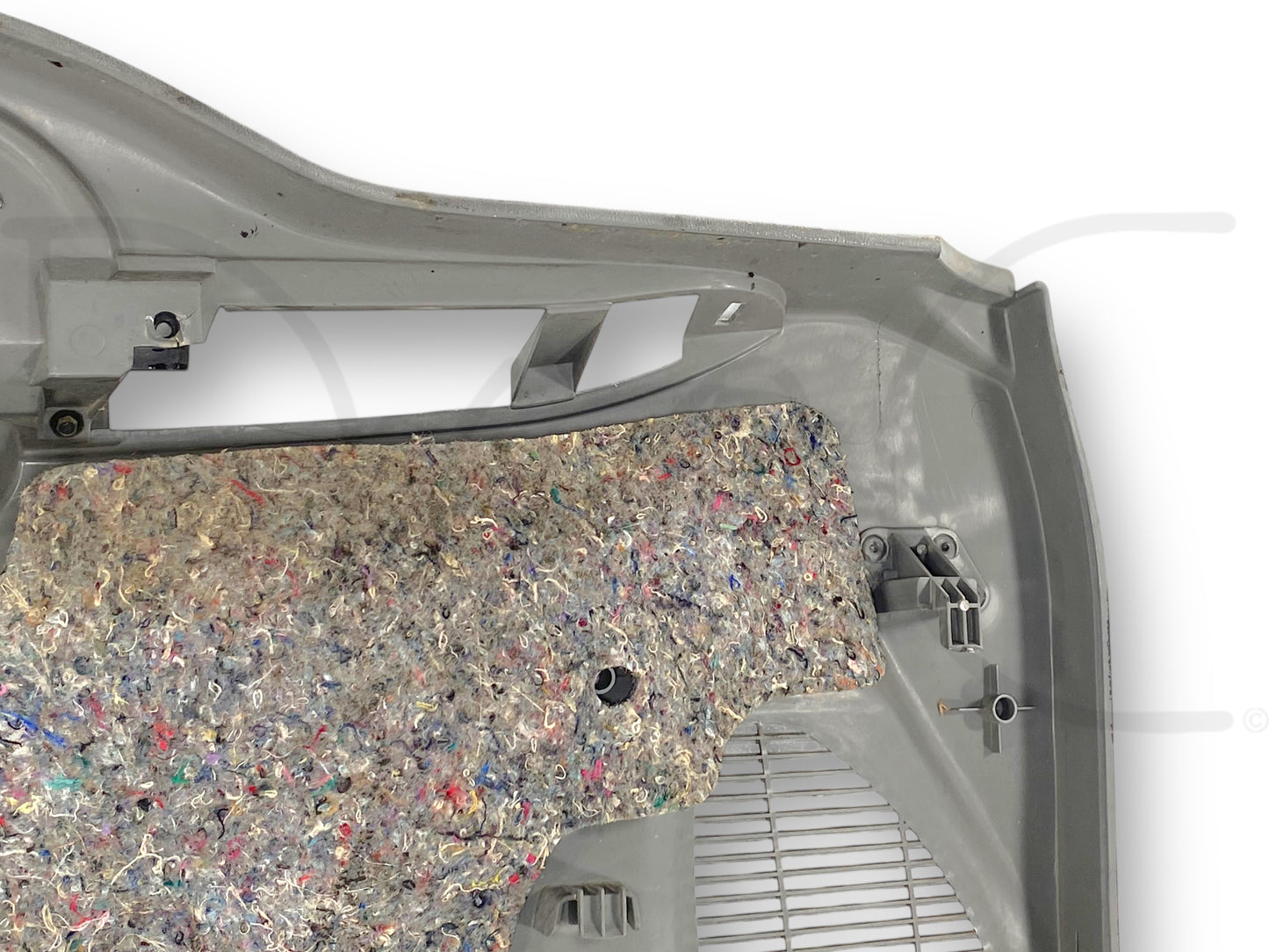99-07 Ford F250 F350 RH Right Passenger Front Door Panel Power Gray OE *Blem*