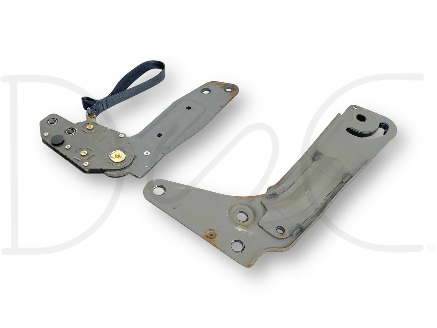 99-10 Ford F250 F350 Jump Seat Center Console Hinge Set OE Hinges