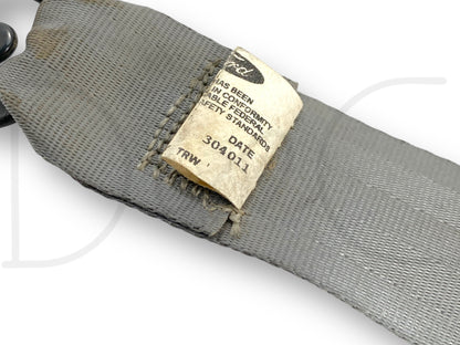 99-04 Ford F250 F350 Super Cab RH Right Passenger Rear Seat Belt Seatbelt Gray