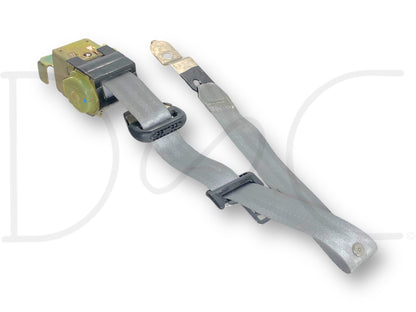 99-04 Ford F250 F350 Super Cab RH Right Passenger Rear Seat Belt Seatbelt Gray