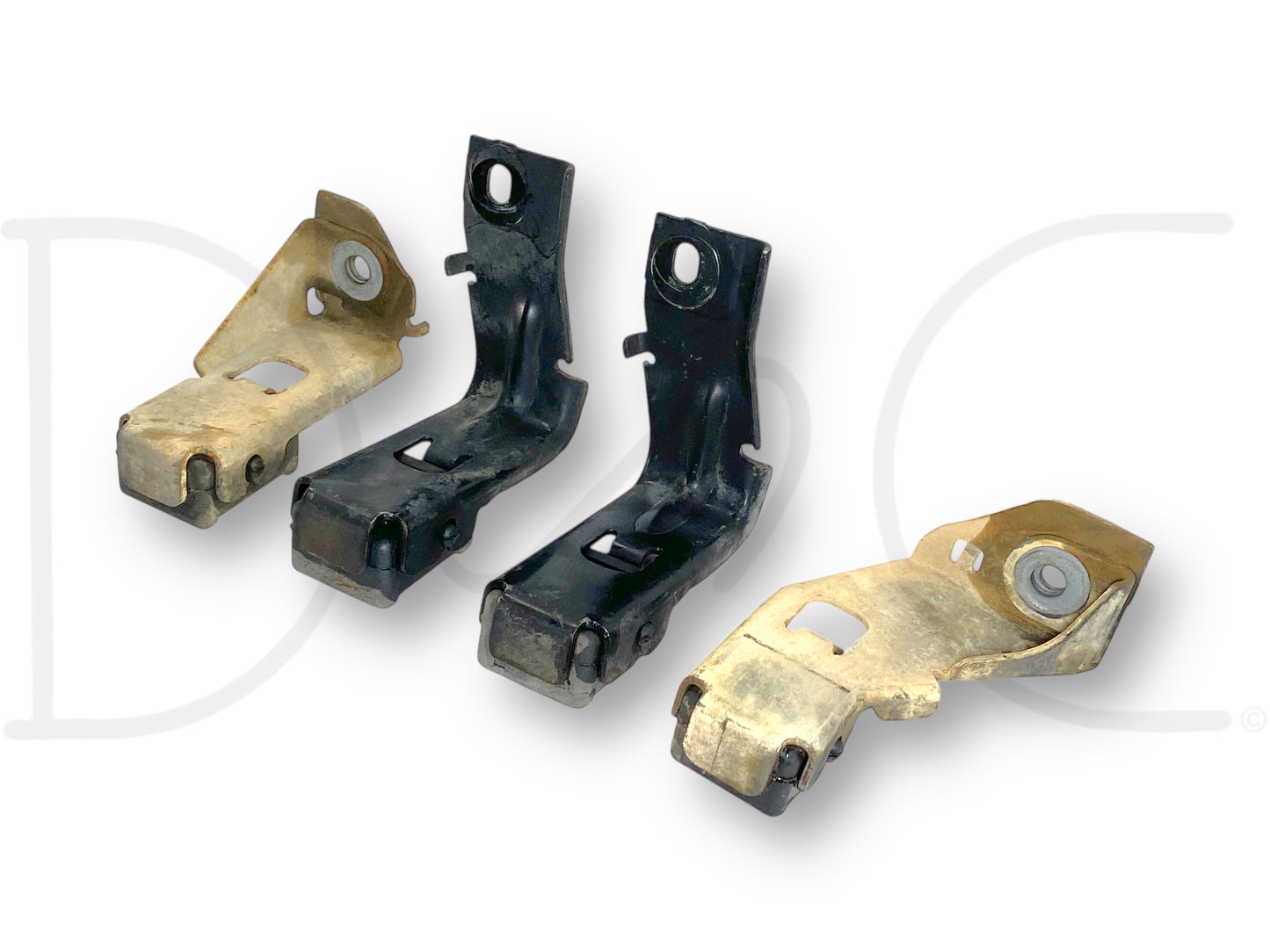 99-03 Ford F250 F350 Super Duty A/C Condenser Upper & Lower Bracket Set OEM