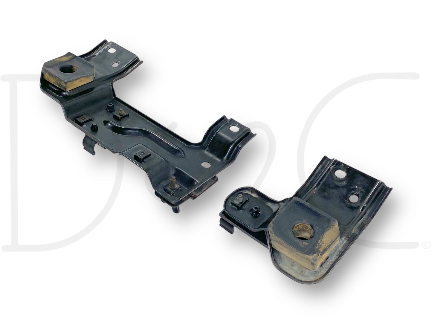 99-03 Ford F250 F350 Upper Radiator Mount Bracket Pair OE Brackets F81B8K007-AB