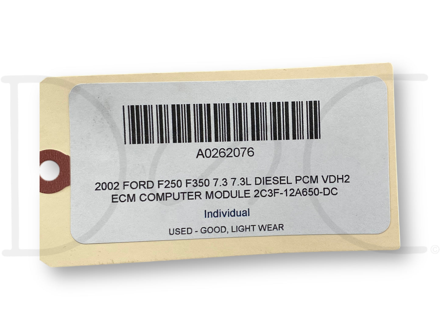 2002 Ford F250 F350 7.3 7.3L Diesel PCM Vdh2 ECM Computer Module 2C3F-12A650-Dc