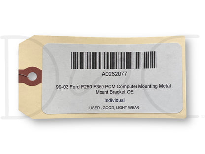 99-03 Ford F250 F350 PCM Computer Mounting Metal Mount Bracket OE