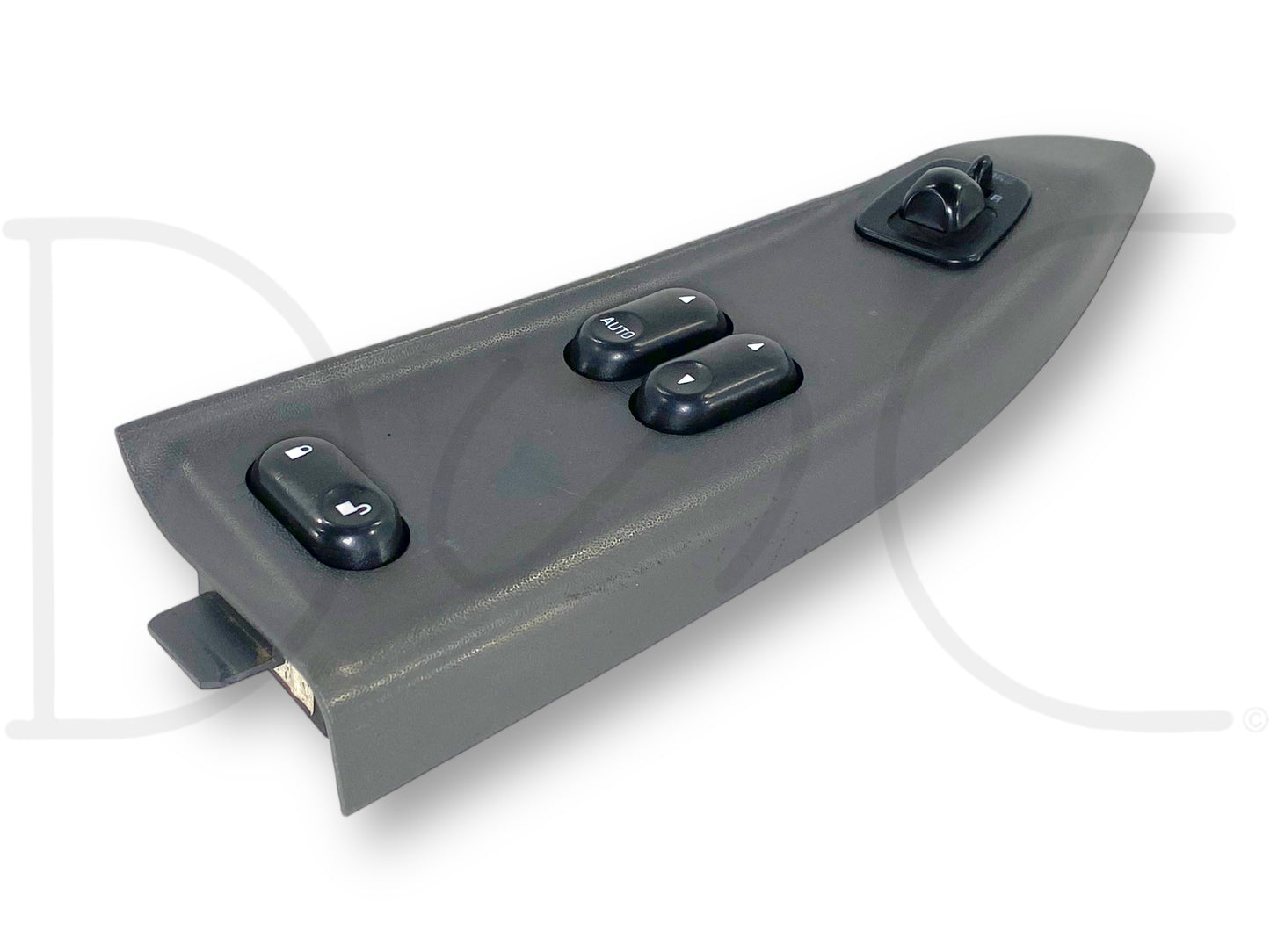 02-05 Ford F250 F350 LH Left Driver Front Power Window Lock Switch Panel Gray