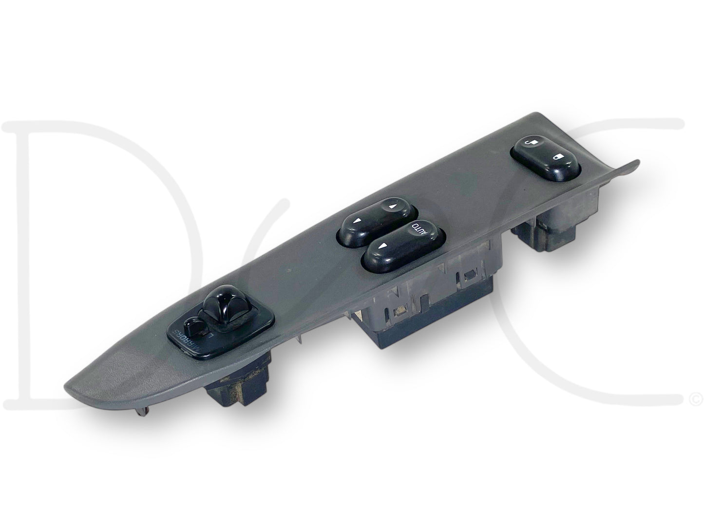02-05 Ford F250 F350 LH Left Driver Front Power Window Lock Switch Panel Gray
