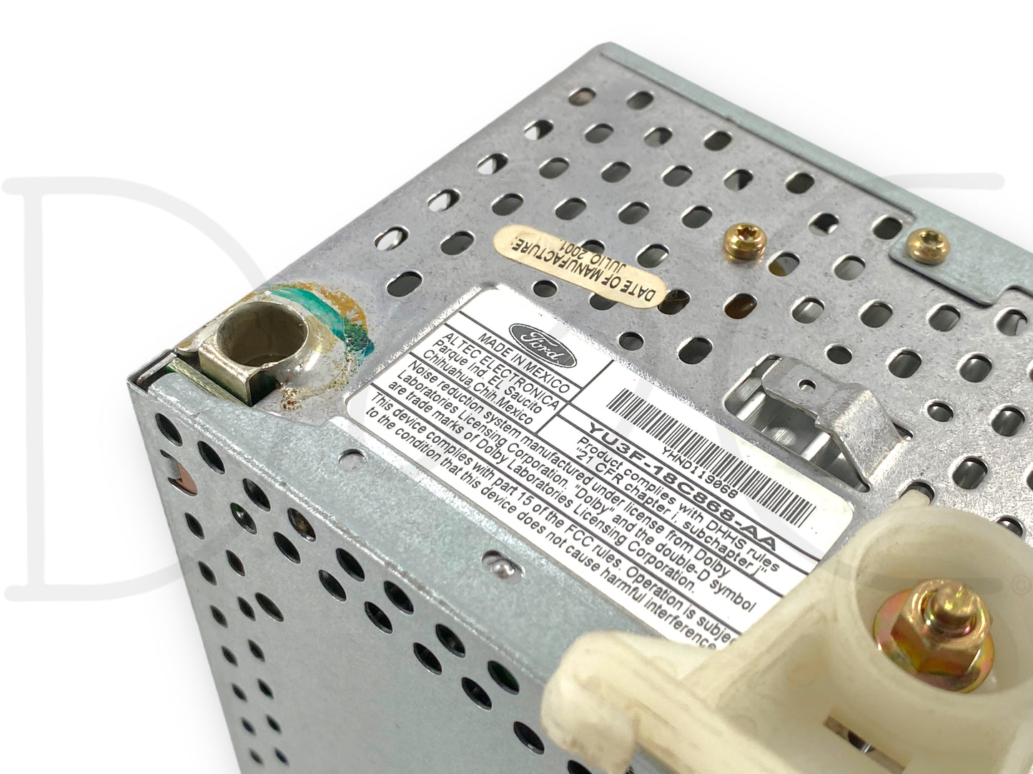 99-04 Ford F250 F350 Factory Radio Head Unit AM/FM CD Cassette OE Yu3F-18C868-Aa