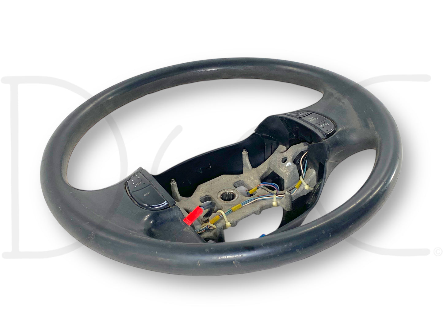 99-02 Ford F250 F350 Steering Wheel W/ Cruise Buttons OE Black 1C3A-3600-Aaw