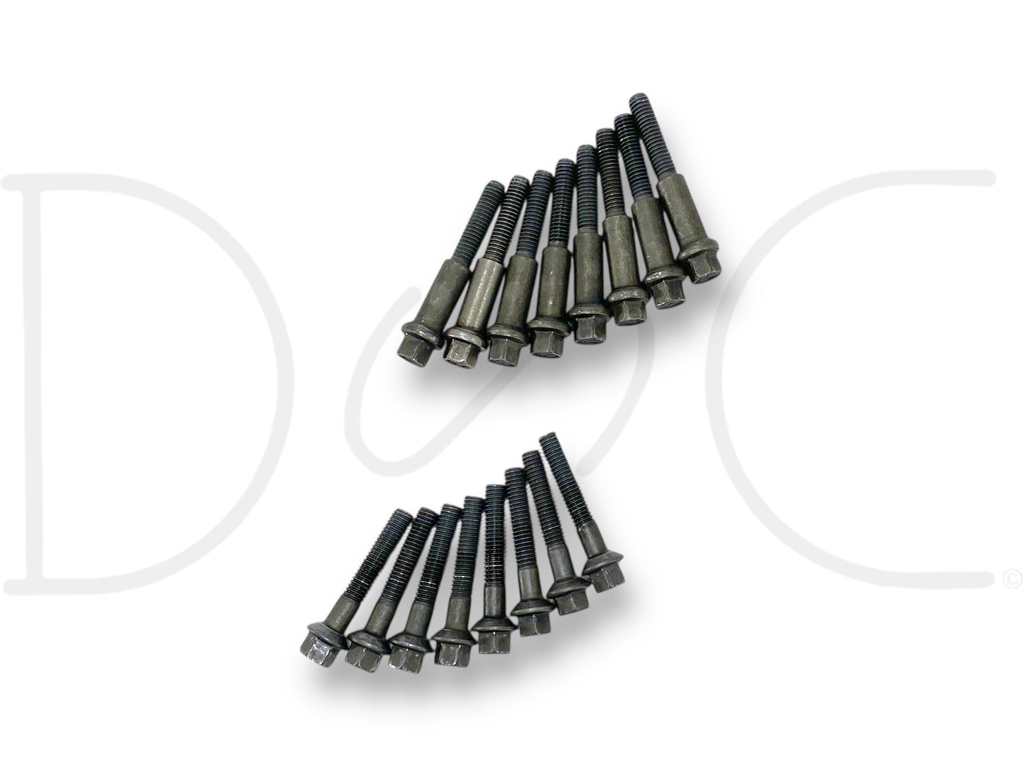 95-02 Ford F250 F350 7.3 7.3L Fuel Injector Retainer Bolts OE Bolt Set [16]