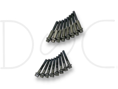 95-02 Ford F250 F350 7.3 7.3L Fuel Injector Retainer Bolts OE Bolt Set [16]