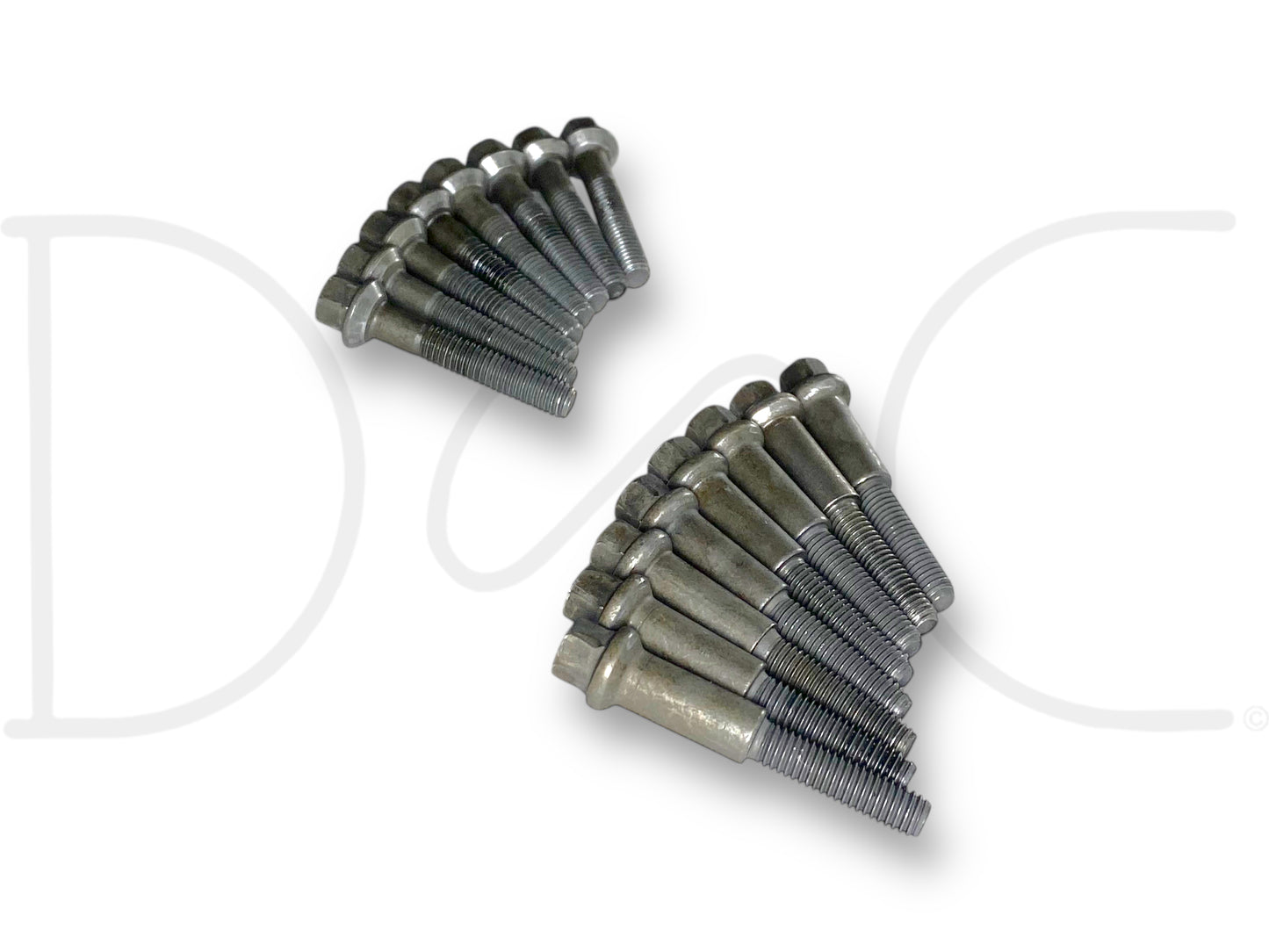 95-02 Ford F250 F350 7.3 7.3L Fuel Injector Retainer Bolts OE Bolt Set [16]