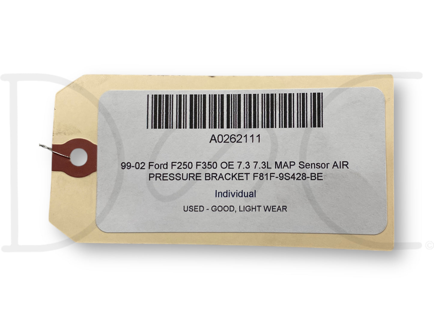 99-02 Ford F250 F350 OE 7.3 7.3L Map Sensor Air Pressure Bracket F81F-9S428-Be