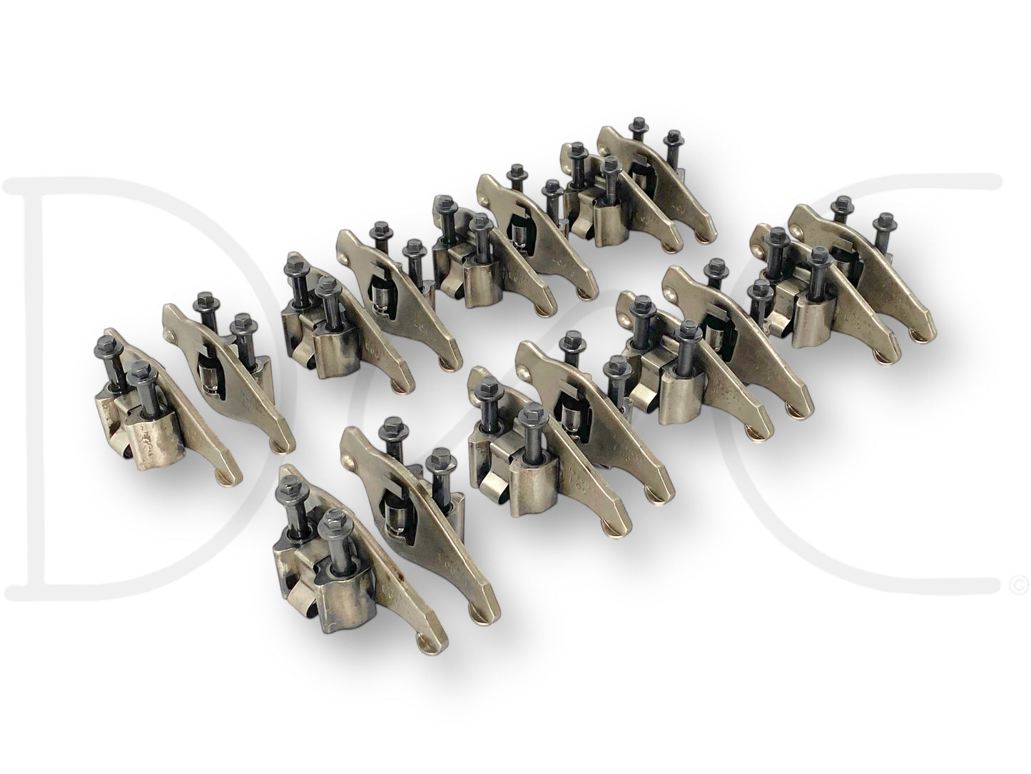 95-02 Ford F250 F350 7.3 Intake Exhaust Rocker Arm Pedestal Set (8 Cylinders)