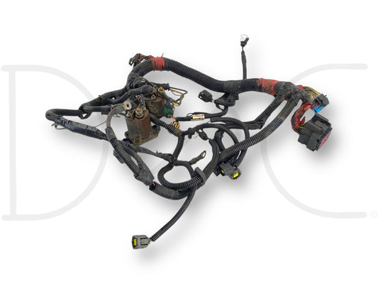 02-03 Ford F250 F350 OEM 7.3 7.3L Diesel Engine Wiring Harness 1837761C91 used good condition with light wear, compatible with 2002 F-250 and F-350 Super Duty trucks.