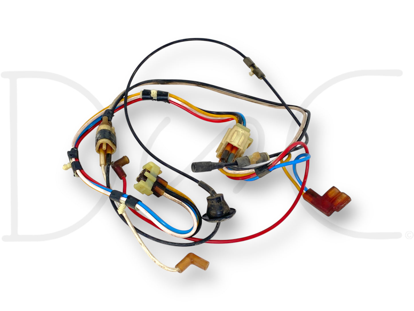 99-04 Ford F250 F350 HVAC Manual Control Panel Vacuum Lines Line Harness OE