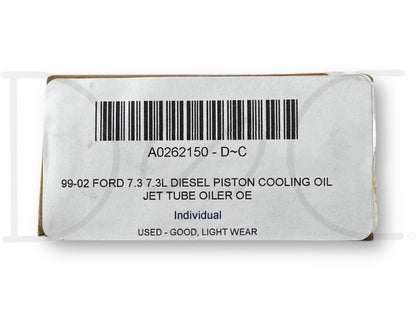99-02 Ford 7.3 7.3L Diesel Piston Cooling Oil Jet Tube Oiler OE