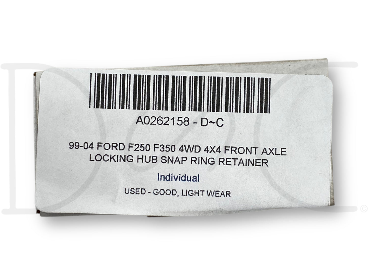 99-04 Ford F250 F350 4WD 4X4 Front Axle Locking Hub Snap Ring Retainer