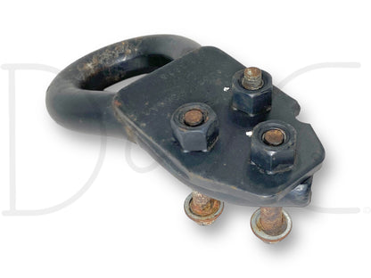 00-07 Ford F250 F350 Tow Hook Recovery Loop Black W/ Bolts 1C34-17A954-Aa