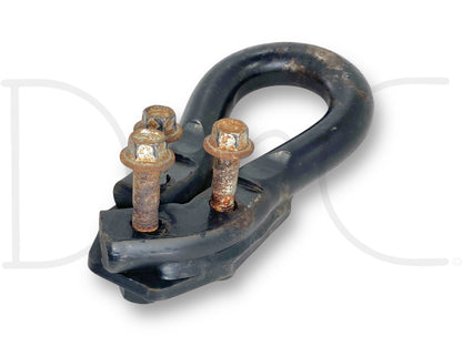 00-07 Ford F250 F350 Tow Hook Recovery Loop Black W/ Bolts 1C34-17A954-Aa