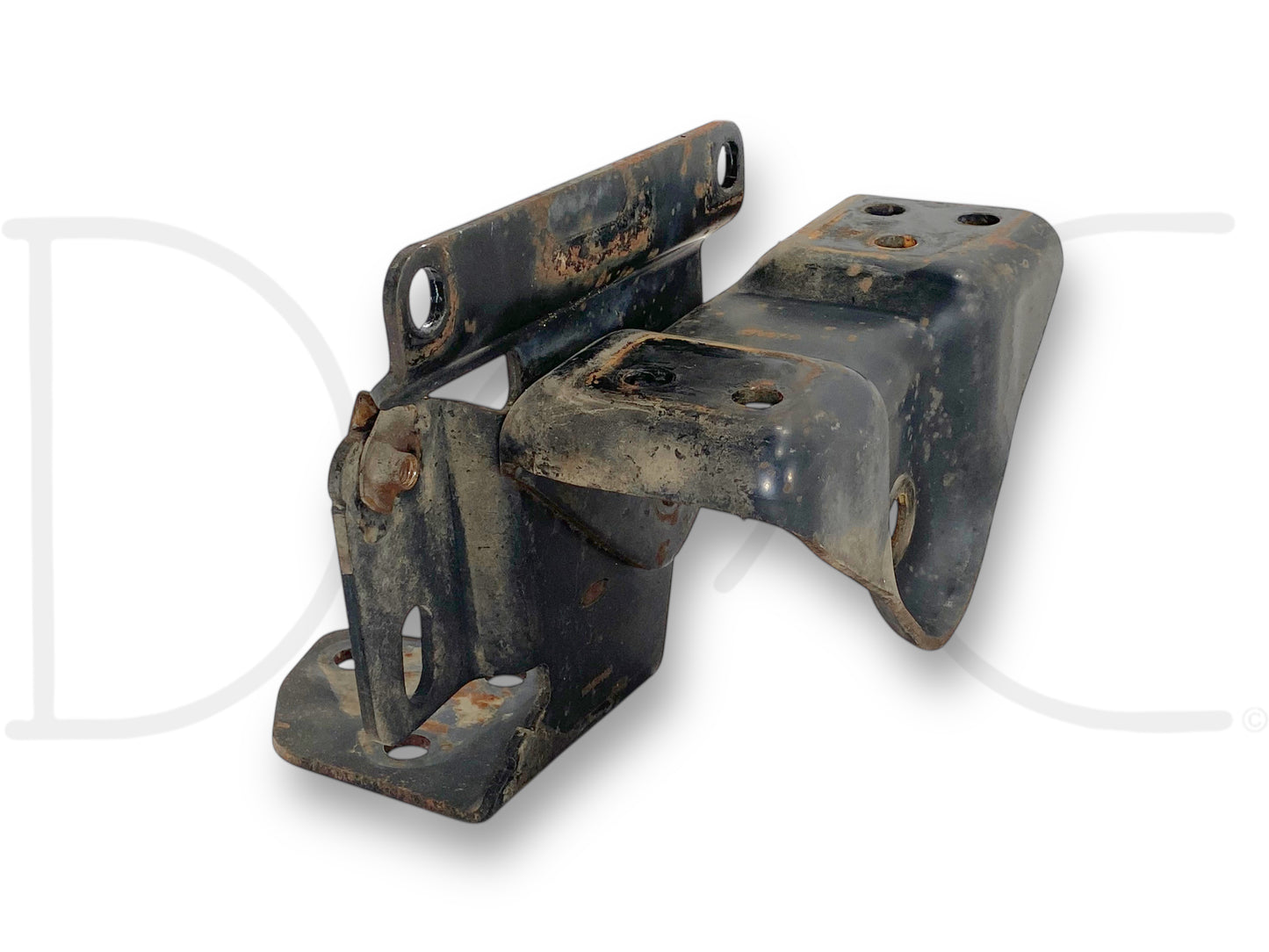 00-03 Ford F250 F350 LH Left Driver Front Leaf Spring Hanger Crash Bar Bracket