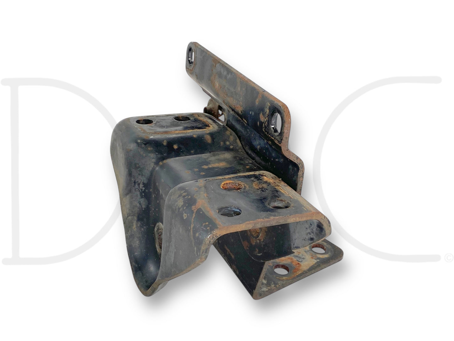 00-03 Ford F250 F350 LH Left Driver Front Leaf Spring Hanger Crash Bar Bracket