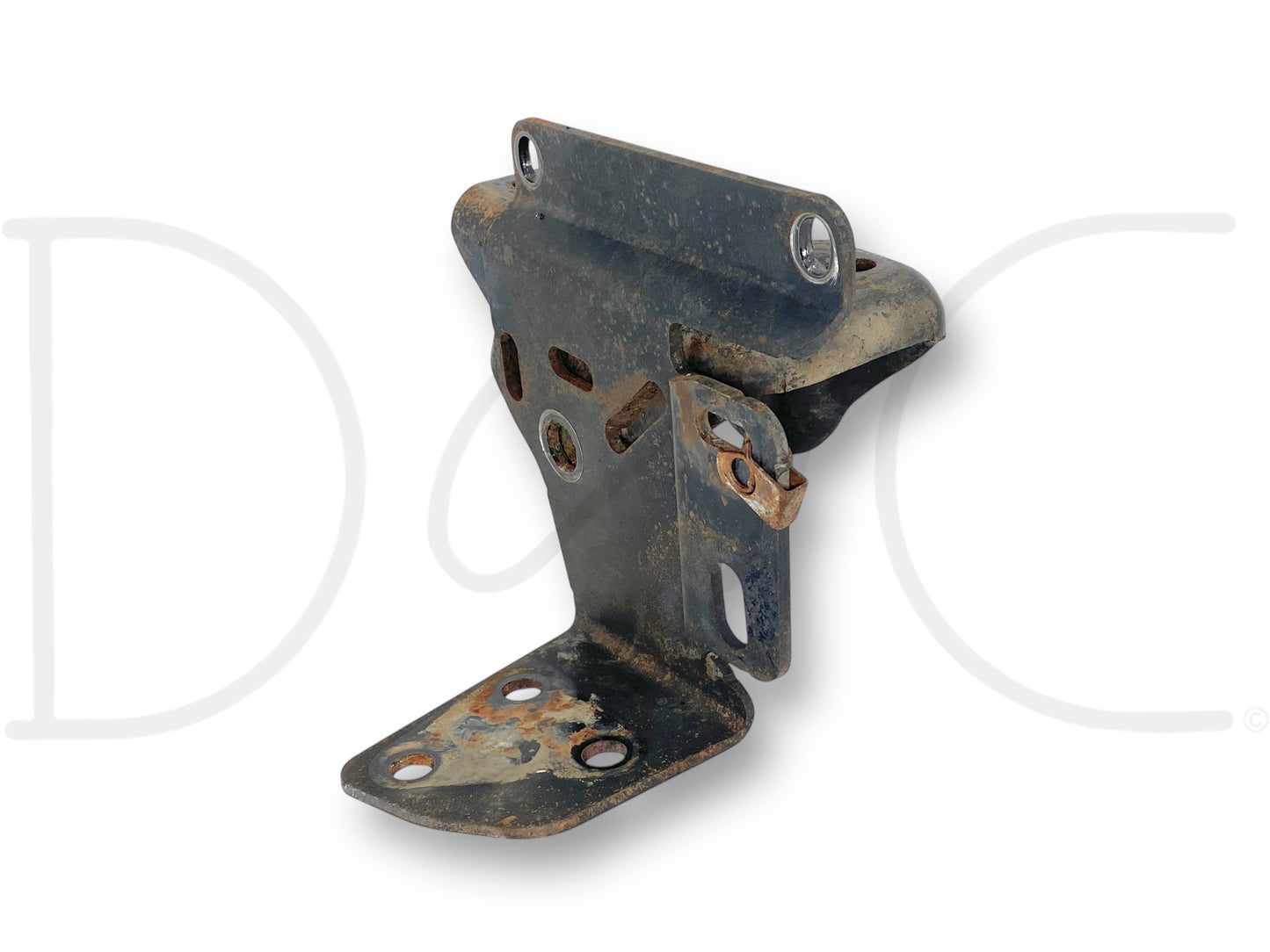 00-03 Ford F250 F350 LH Left Driver Front Leaf Spring Hanger Crash Bar Bracket