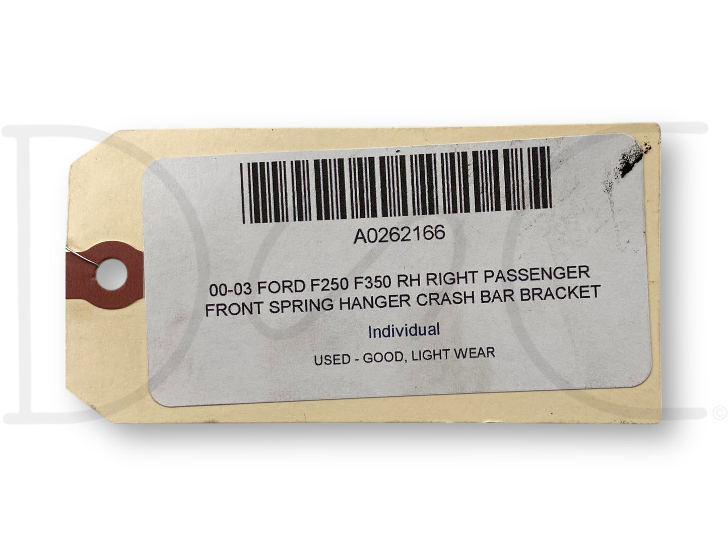 00-03 Ford F250 F350 RH Right Passenger Front Spring Hanger Crash Bar Bracket