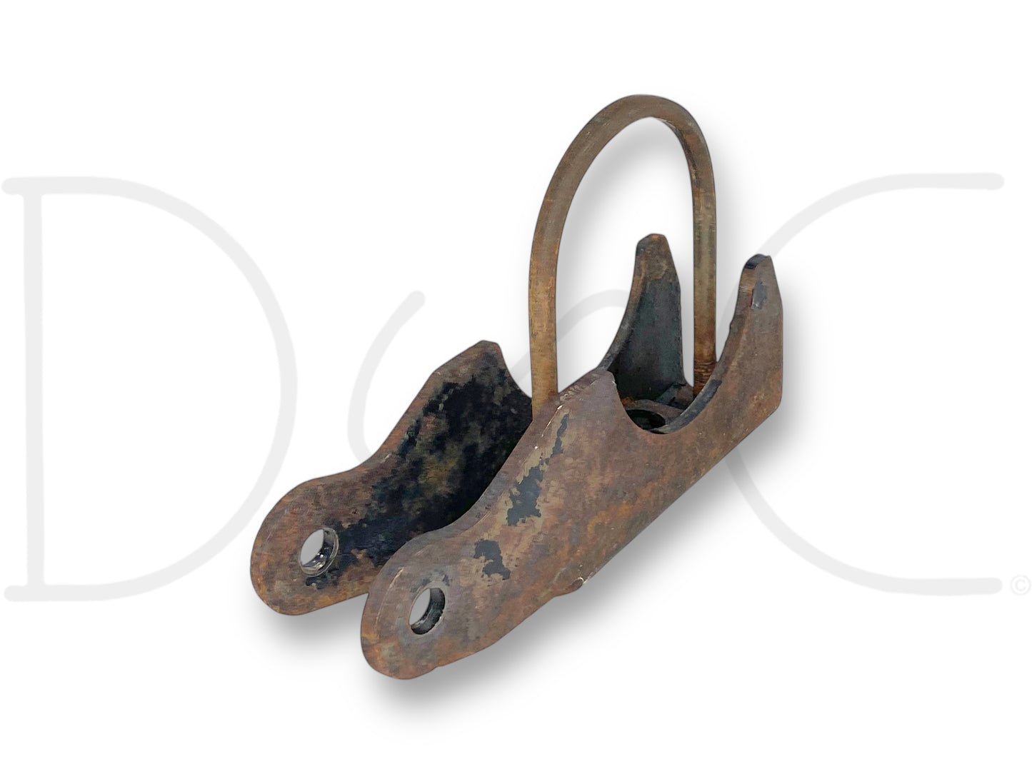 99-04 Ford F250 F350 LH Left Driver Rear Axle Lower Shock Mount Bracket OEM