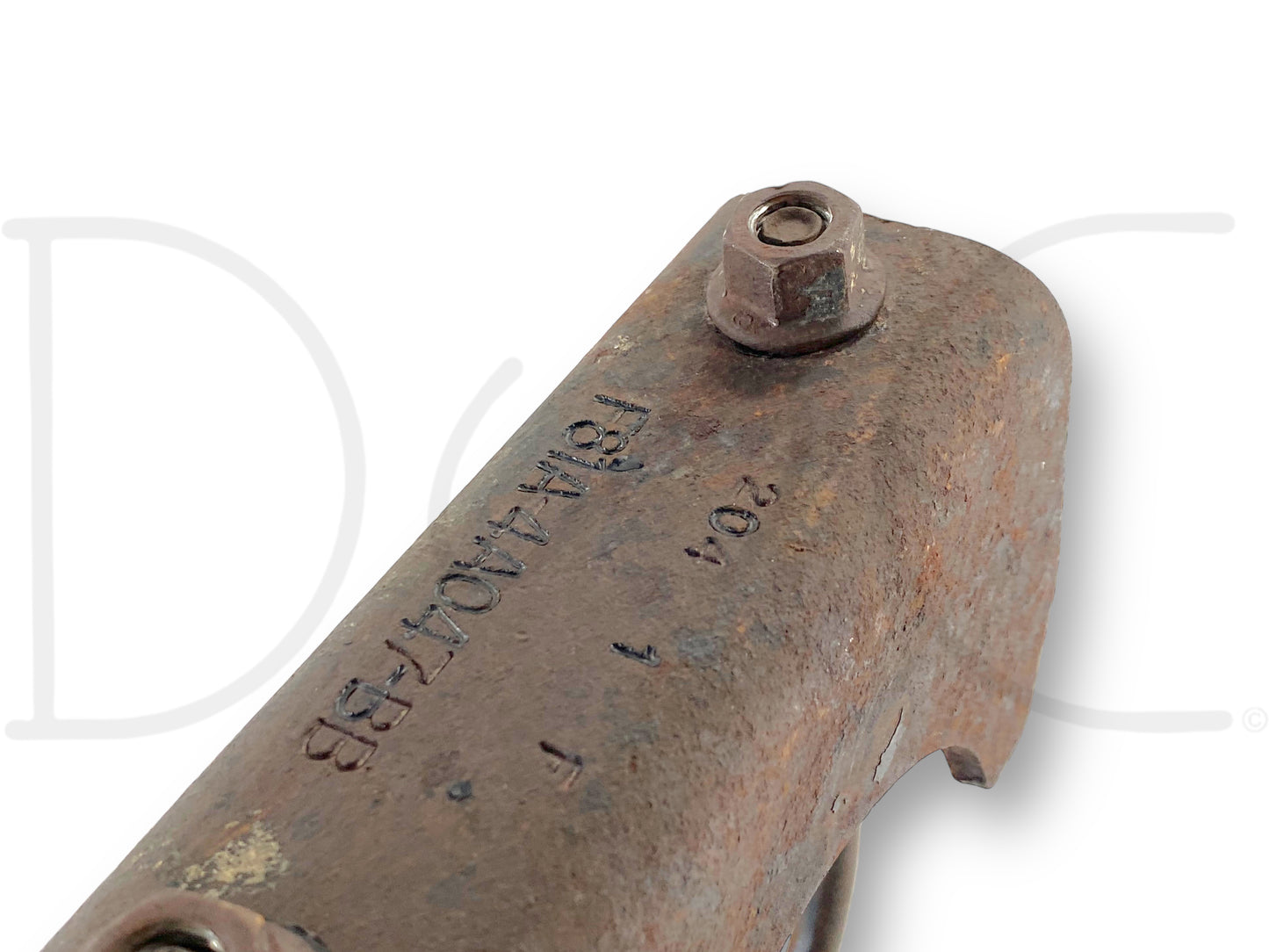 99-04 Ford F250 F350 LH Left Driver Rear Axle Lower Shock Mount Bracket OEM