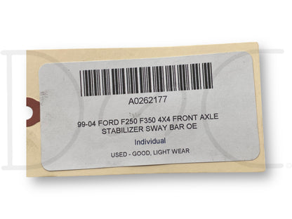 99-04 Ford F250 F350 4X4 Front Axle Stabilizer Sway Bar OE
