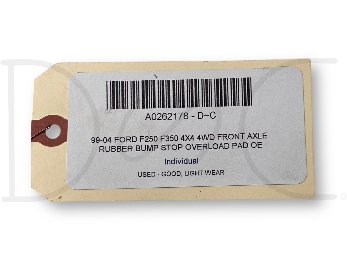 99-04 Ford F250 F350 4X4 4WD Front Axle Rubber Bump Stop Overload Pad OE