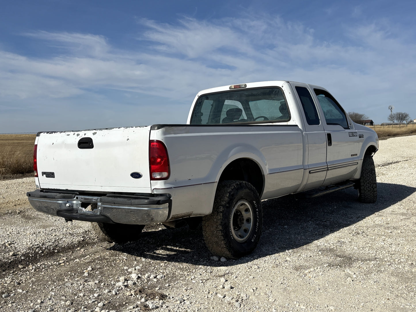 99-07 Ford F250 F350 Front Fender LH Left Driver Z1 White / Z3 Silver