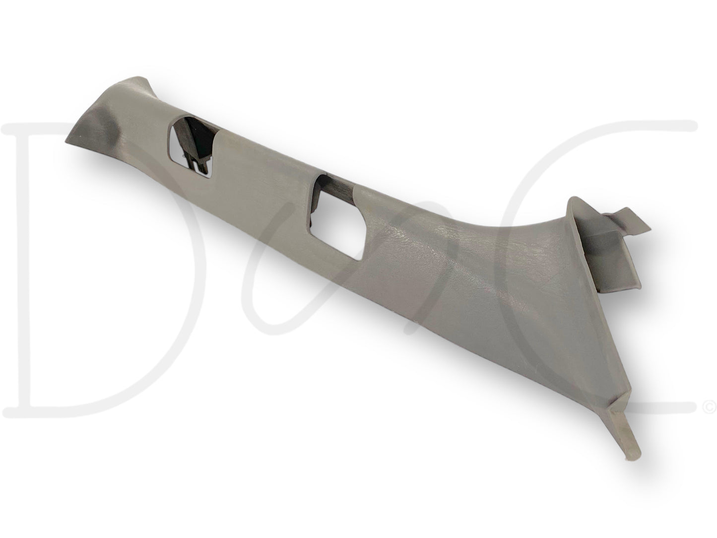 99-02 Ford F250 F350 RH Right Passenger A Pillar Trim Panel Gray