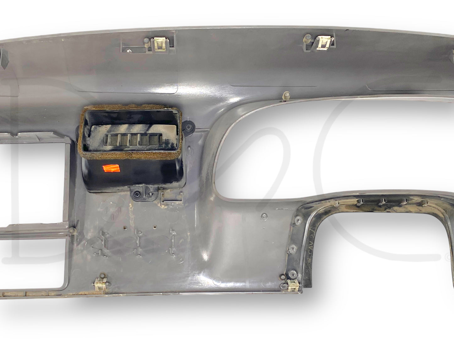 99-04 Ford F250 F350 Super Duty Dash Bezel Radio Cluster Trim Panel Gray *Blem*