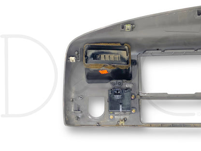 99-04 Ford F250 F350 Super Duty Dash Bezel Radio Cluster Trim Panel Gray *Blem*