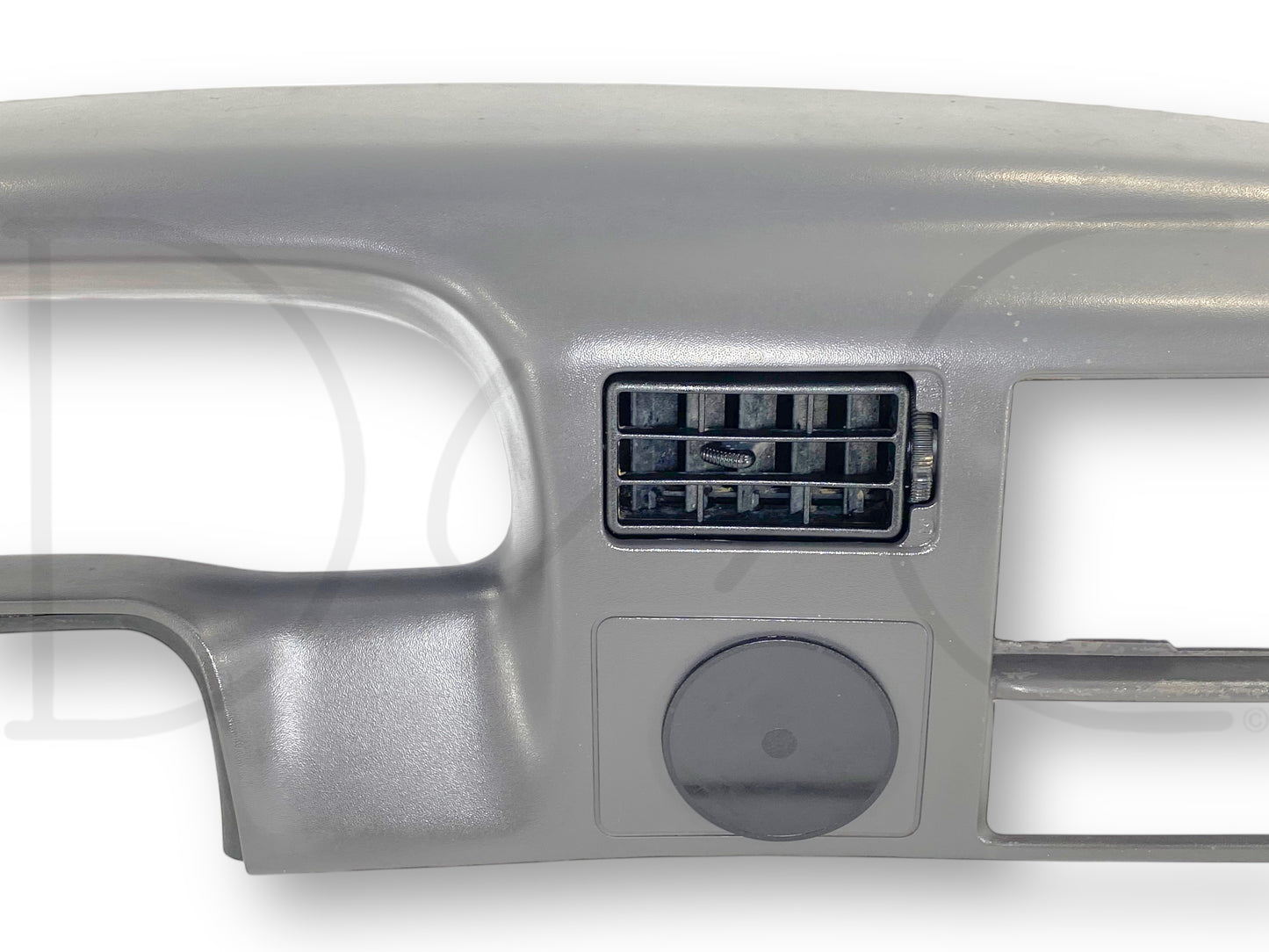 99-04 Ford F250 F350 Super Duty Dash Bezel Radio Cluster Trim Panel Gray *Blem*