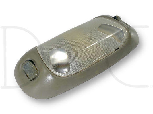 99-07 Ford F250 F350 Overhead Roof Dome Light Map Lamp Dark Gray OE