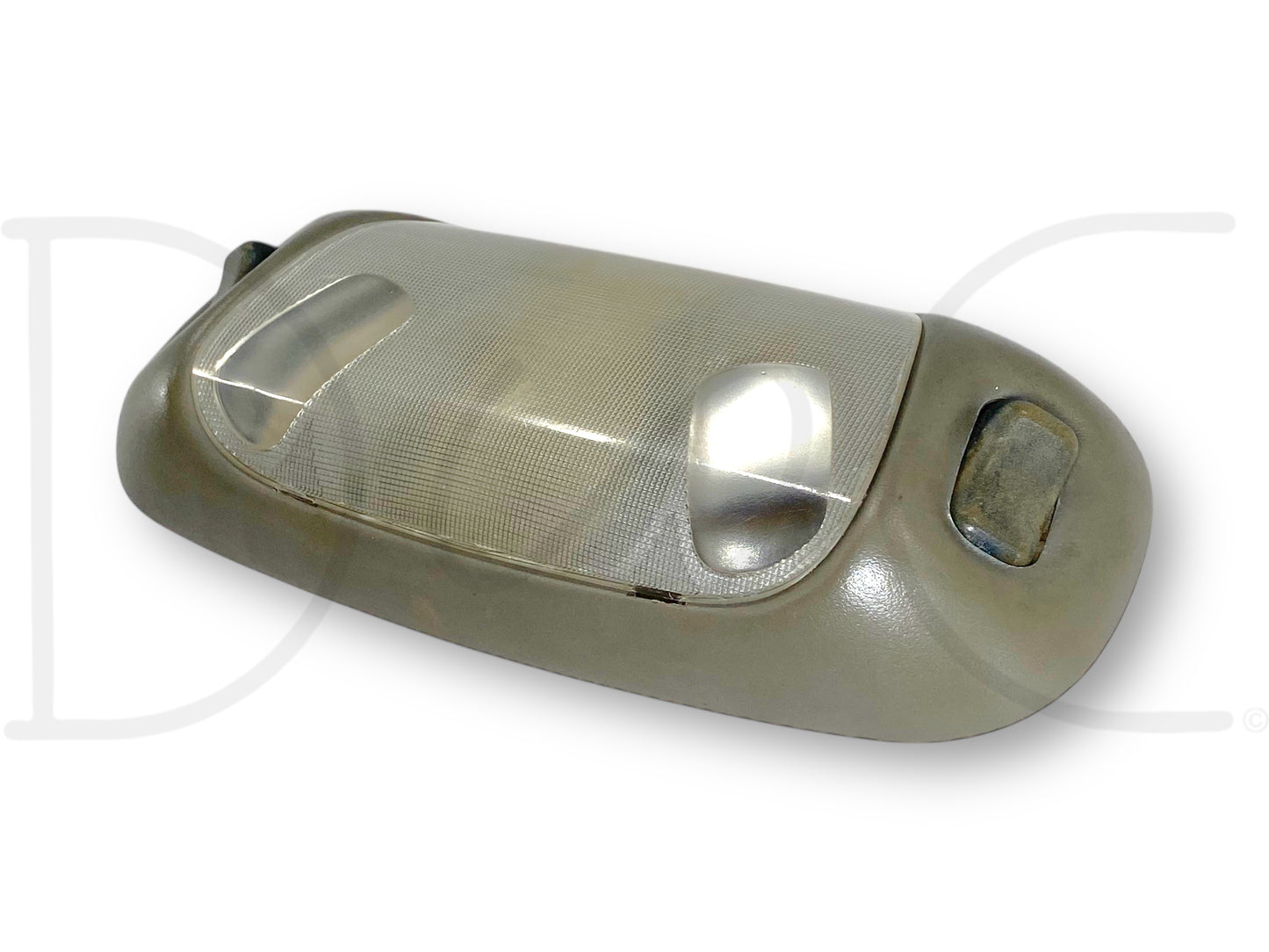 99-07 Ford F250 F350 Overhead Roof Dome Light Map Lamp Dark Gray OE