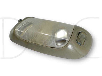 99-07 Ford F250 F350 Overhead Roof Dome Light Map Lamp Dark Gray OE