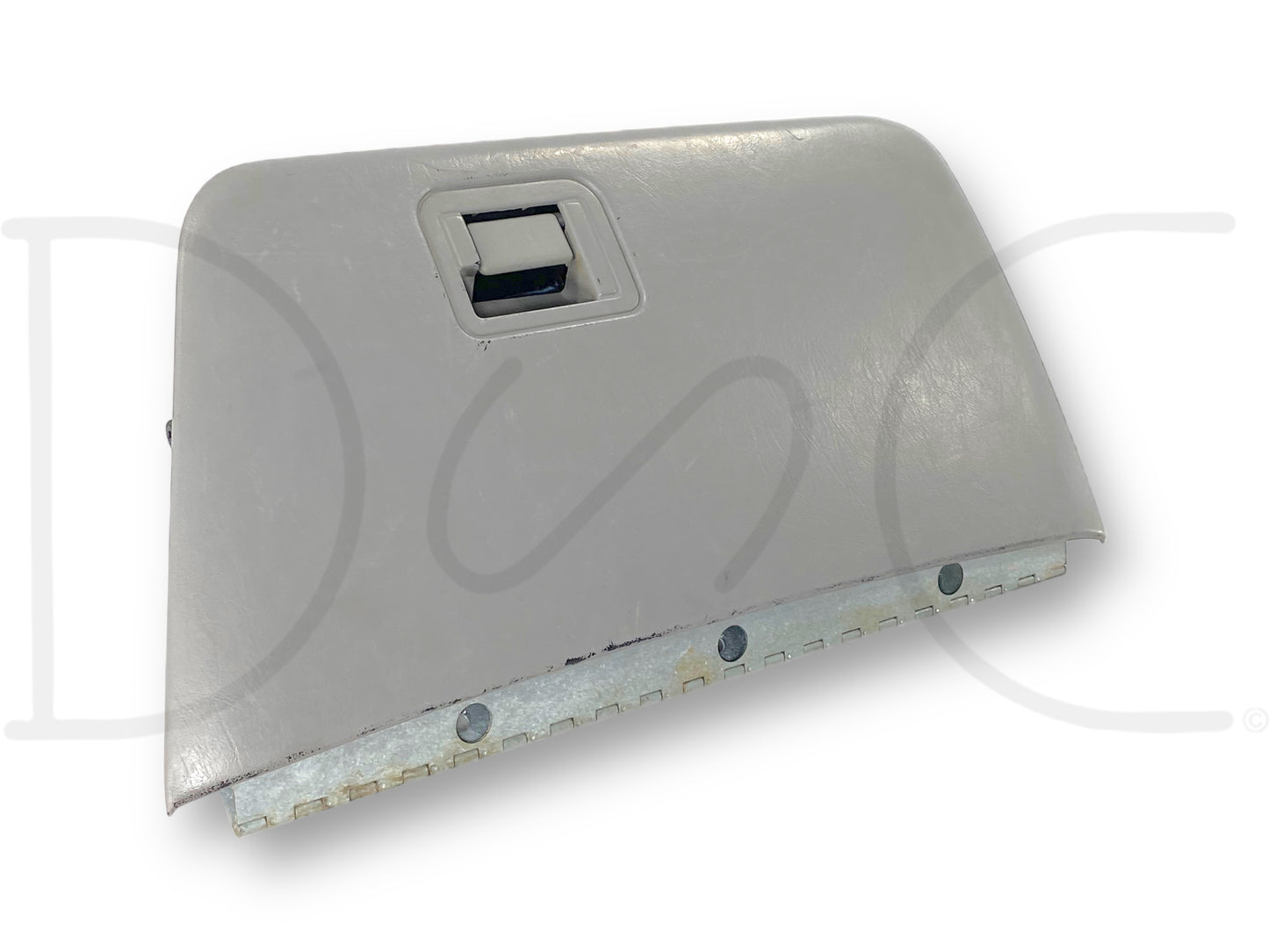 99-02 Ford F250 F350 Dash Glove Box Storage Bin Compartment Gray OE *Blem*