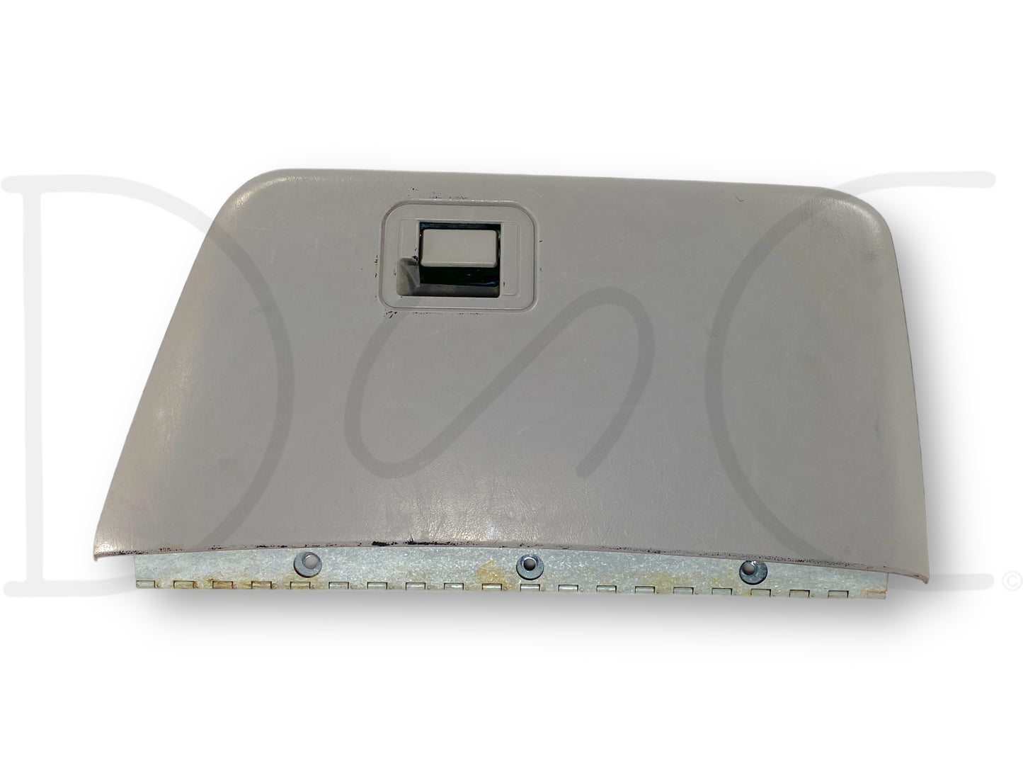 99-02 Ford F250 F350 Dash Glove Box Storage Bin Compartment Gray OE *Blem*