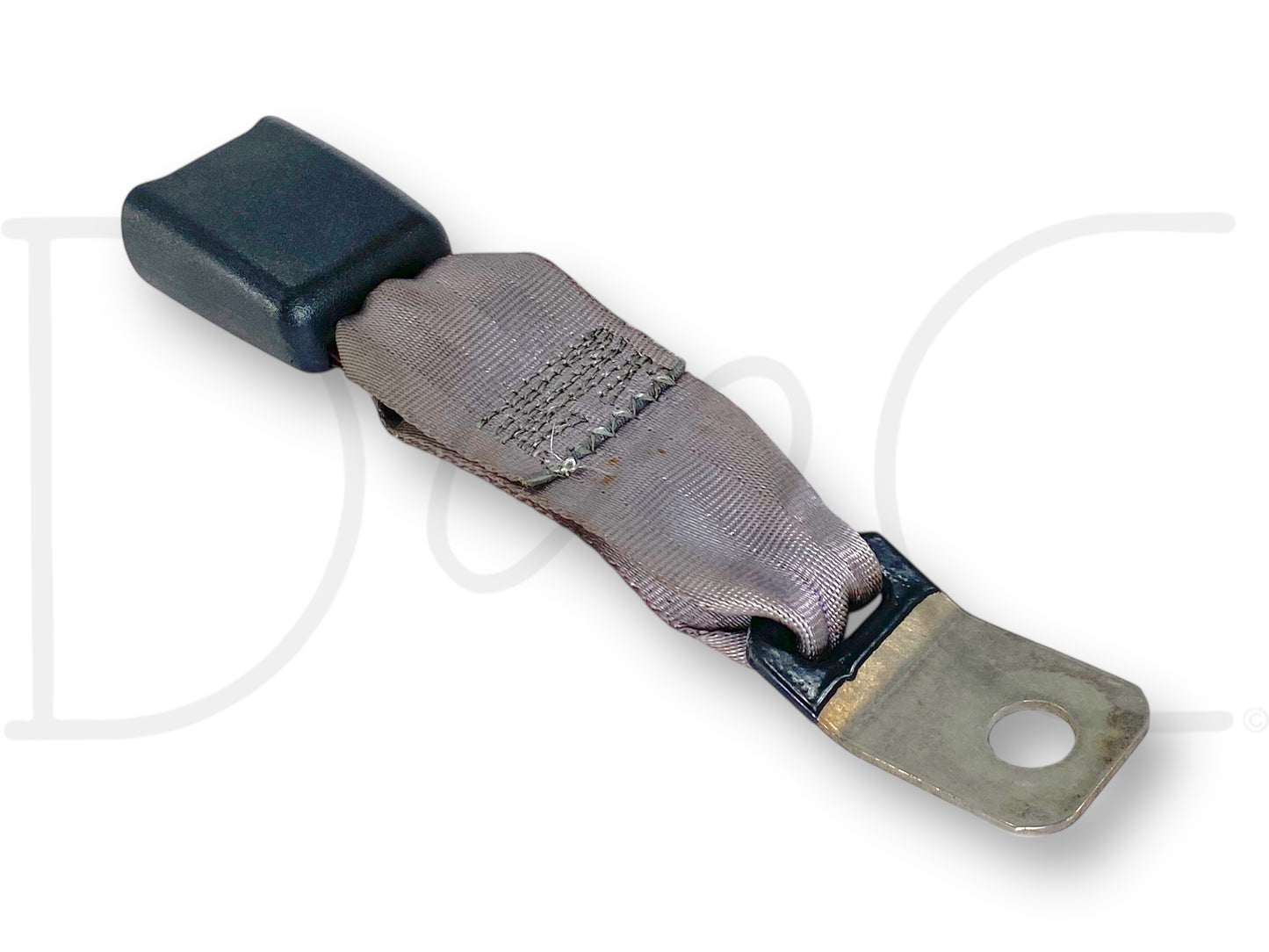 99-02 Ford F250 F350 Rear Back Seat Seatbelt Latch Buckle Gray OE