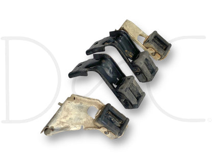 99-03 Ford F250 F350 Super Duty A/C Condenser Upper & Lower Bracket Set OEM