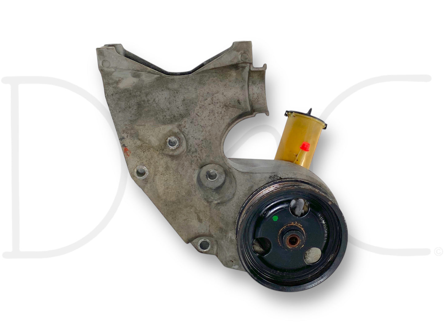 99-02 Ford F250 F350 7.3L Power Steering Pump Alternator Bracket Pulley Assembly
