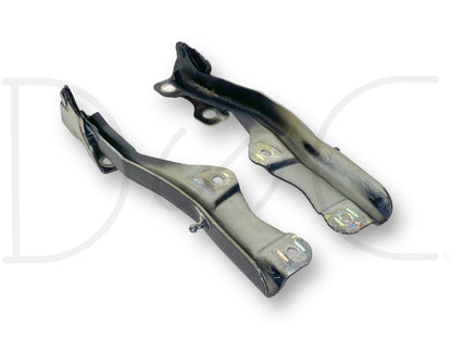 99-07 Ford F250 F350 Super Duty Hood Hinge Set Black Hood Hinges OE RH LH Pair