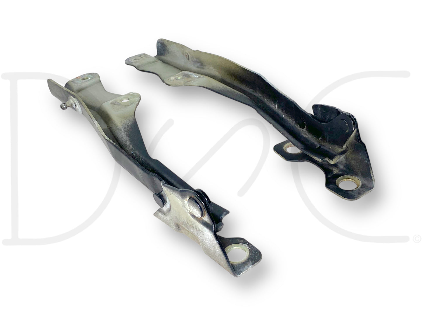 99-07 Ford F250 F350 Super Duty Hood Hinge Set Black Hood Hinges OE RH LH Pair