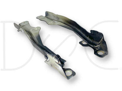 99-07 Ford F250 F350 Super Duty Hood Hinge Set Black Hood Hinges OE RH LH Pair