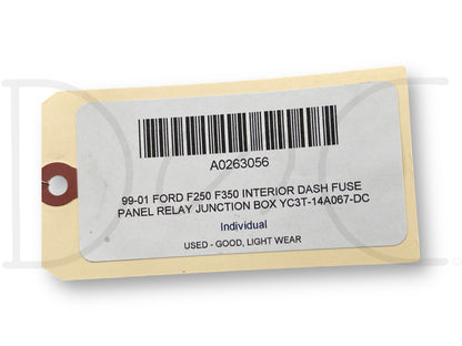 99-01 Ford F250 F350 Interior Dash Fuse Panel Relay Junction Box YC3T-14A067-Dc
